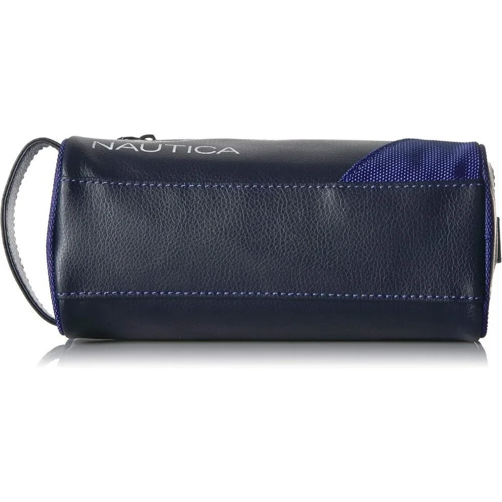 Men's Royal Blue Accessories Men's Top Zip Travel Kit Toiletry Bag Organizer